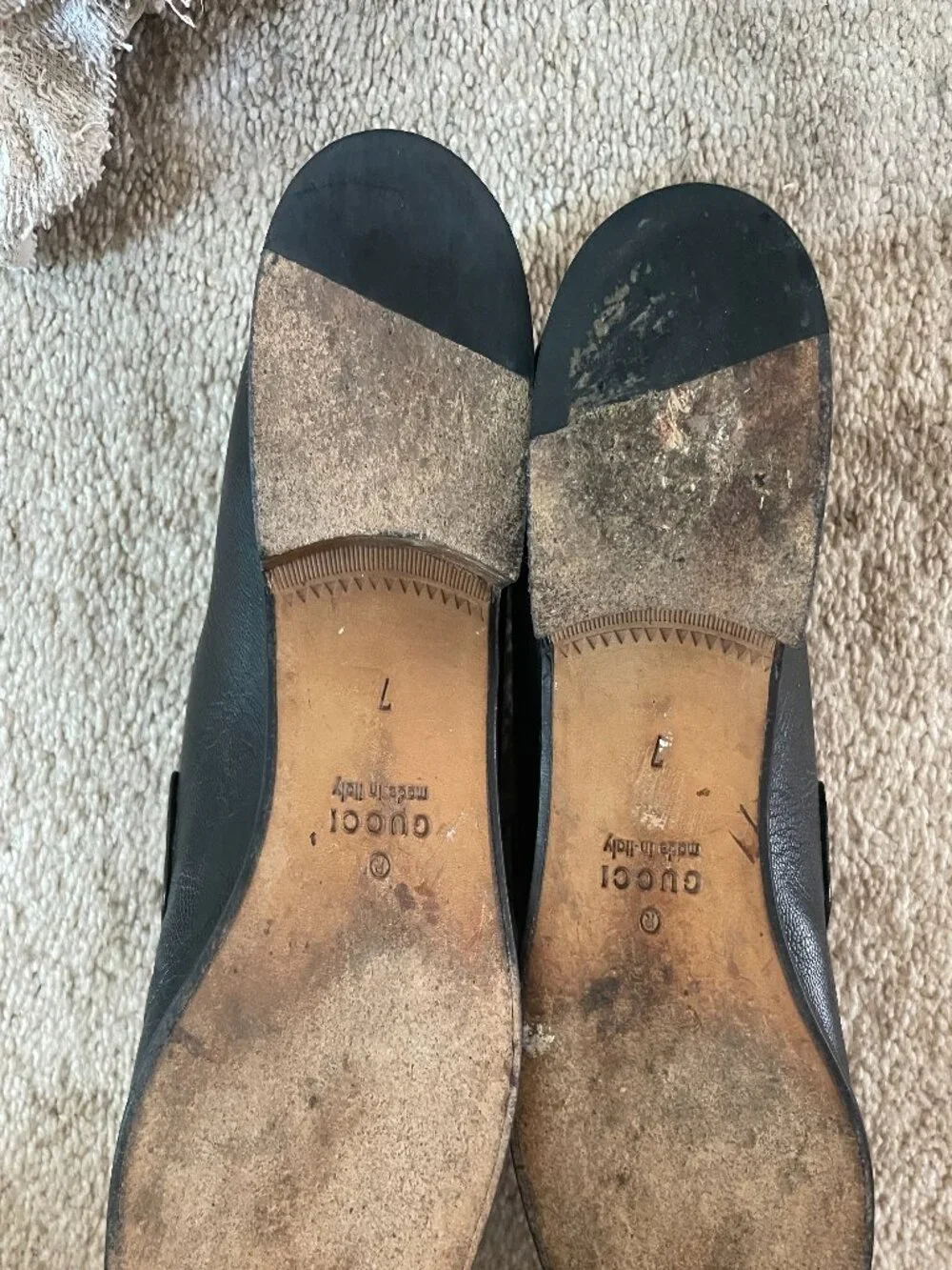 Men's size 7 Gucci Union Jack Horse Bit Loafers